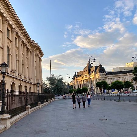 Downtown Studio - Ultra Central With Park View Bukarest Exterior foto