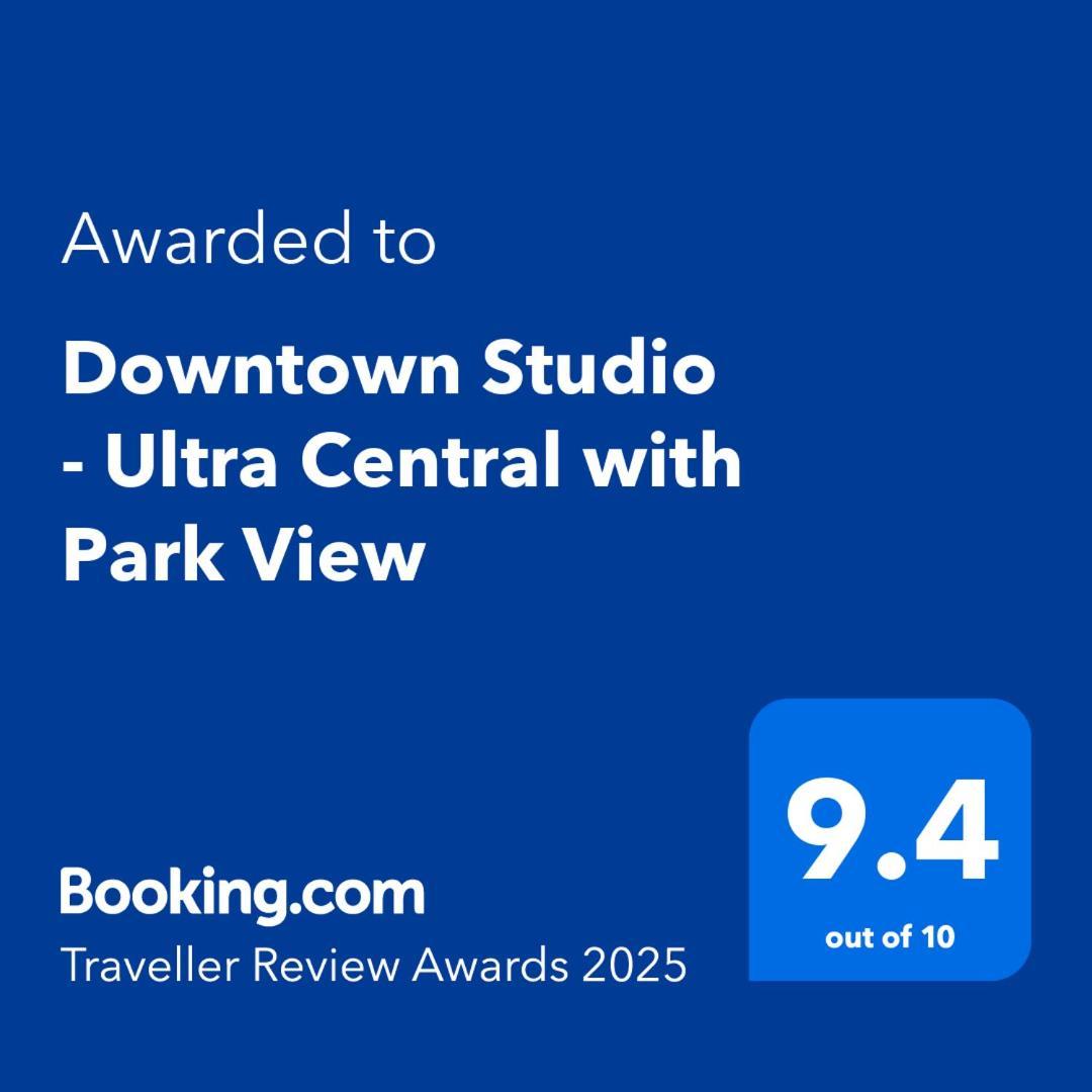 Downtown Studio - Ultra Central With Park View Bukarest Exterior foto